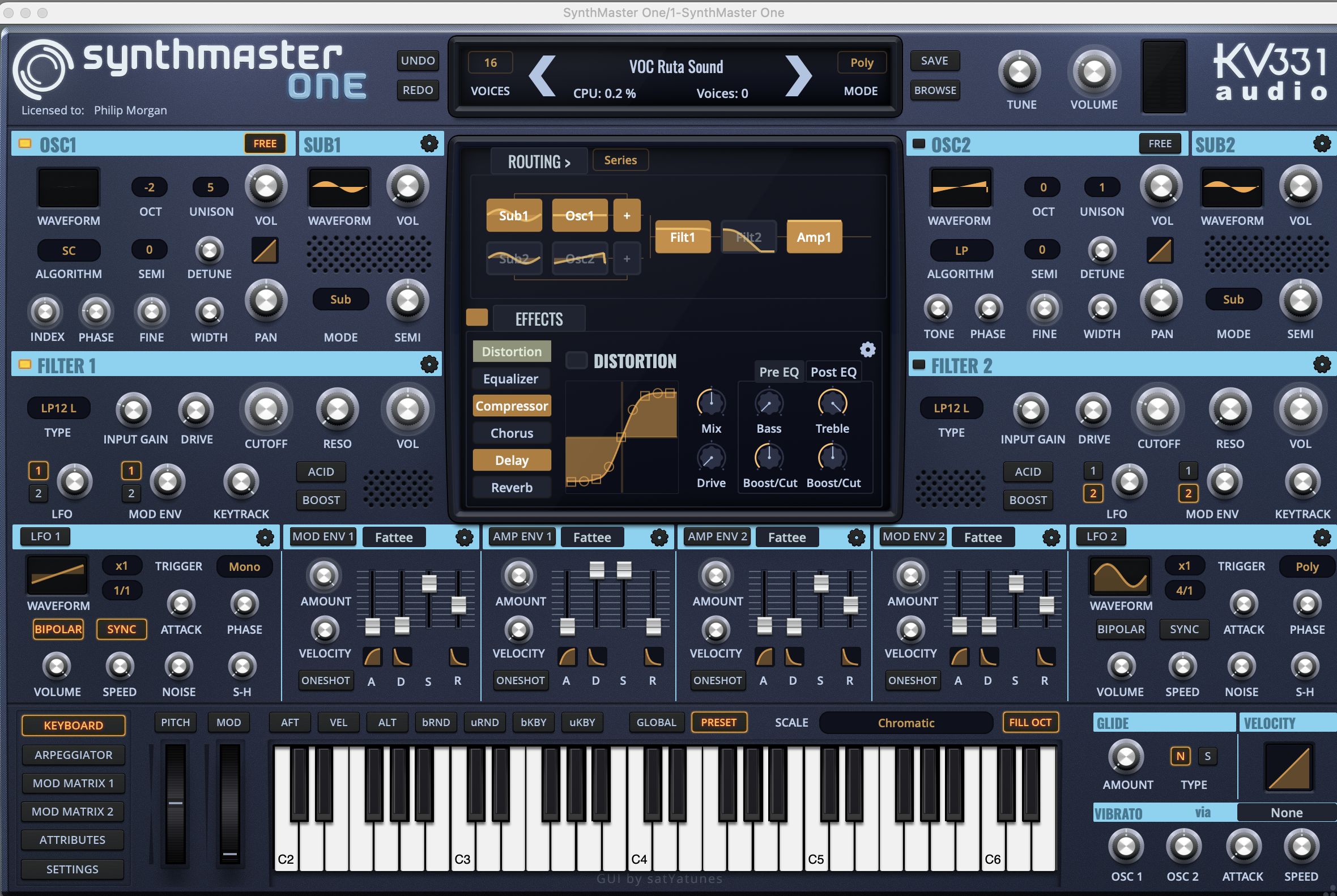 KV331 Synthmaster One